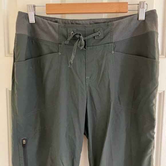 Royal Robbins Pants, Sz. M, Olive Green, pockets, adjustable length - Picture 11 of 16